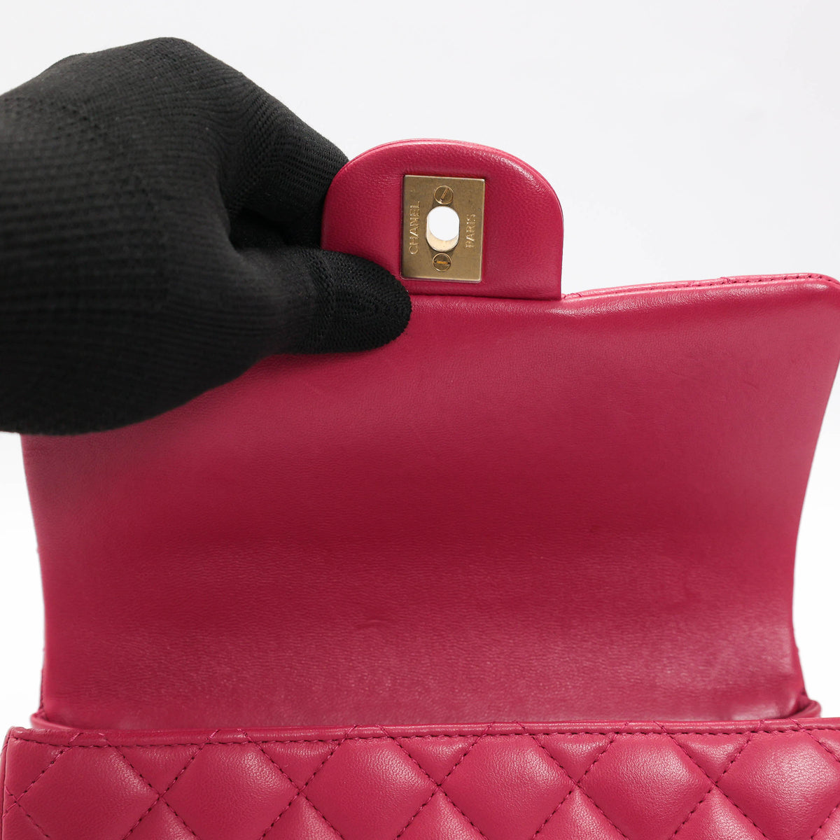 Chanel Classic Mini Flap Bag with Top Handle