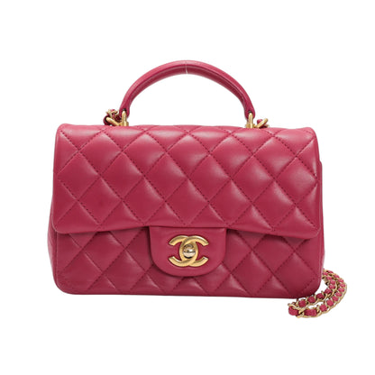 Chanel Classic Mini Flap Bag with Top Handle