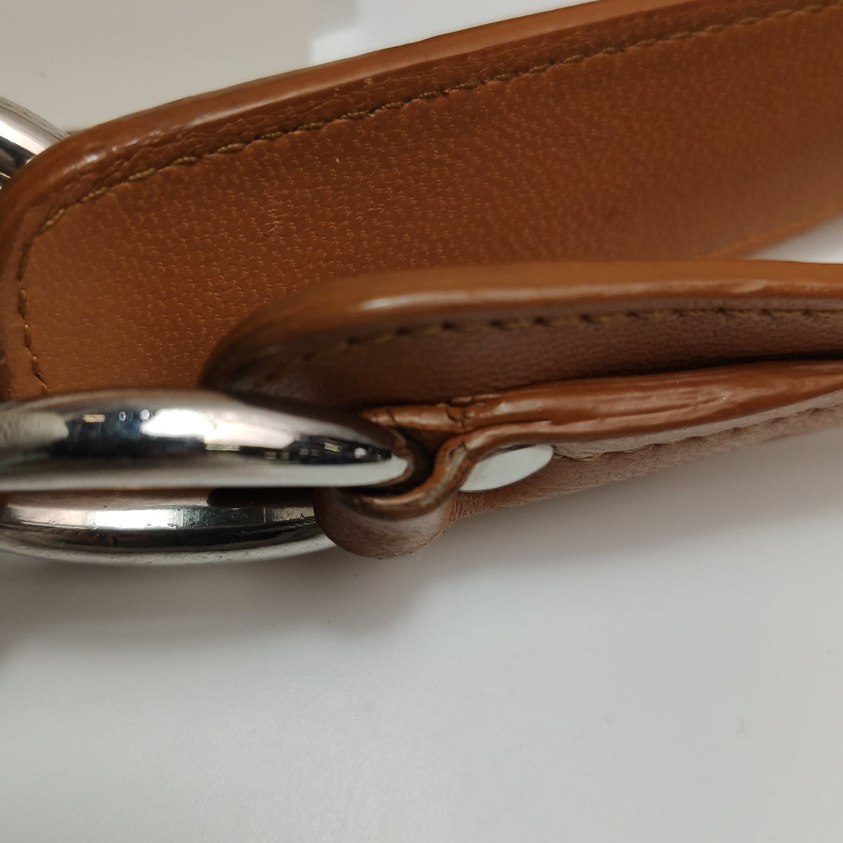 DIOR Soft brown lambskin cannage letter charm shoulder bag