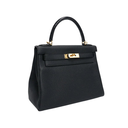 Hermès Kelly 28 - Porosus Crocodile Leather