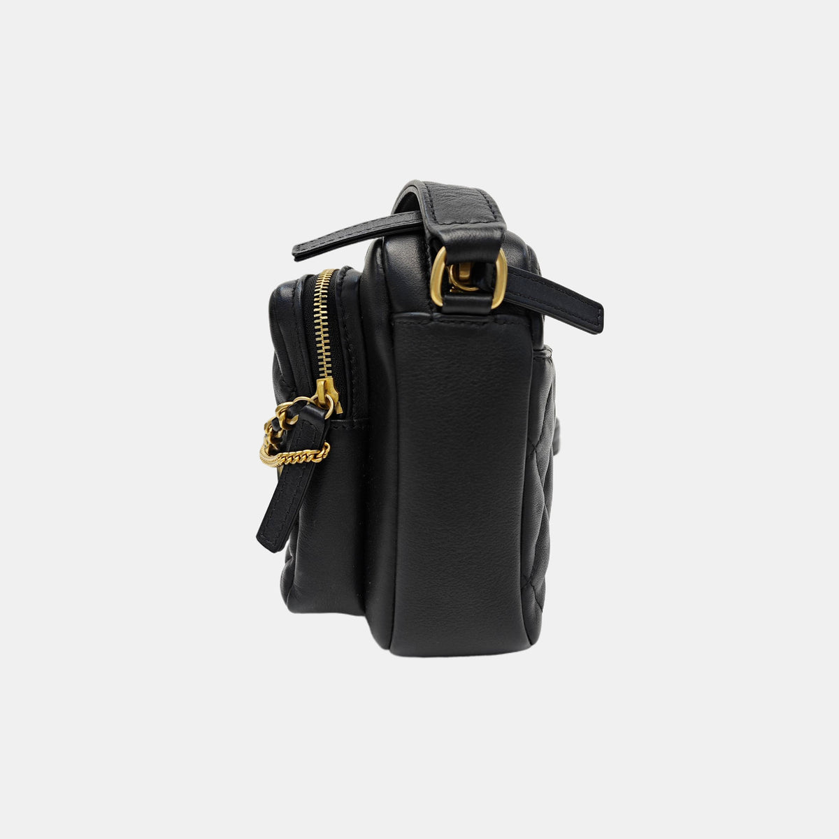 Chanel Small black quilted cowhide shoulder bag