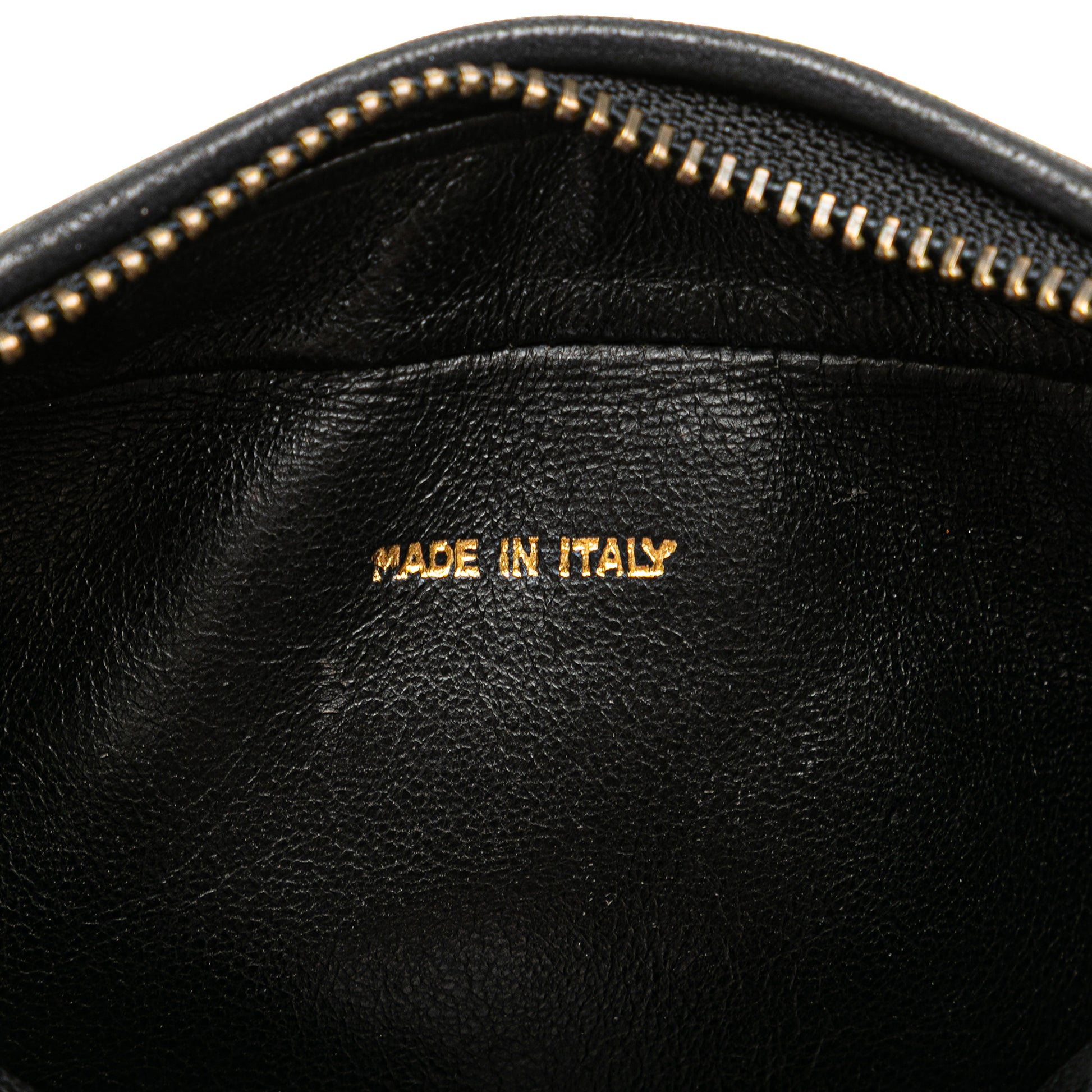 CC Quilted Lambskin Tassel Camera Bag Black -  Re-Luxury