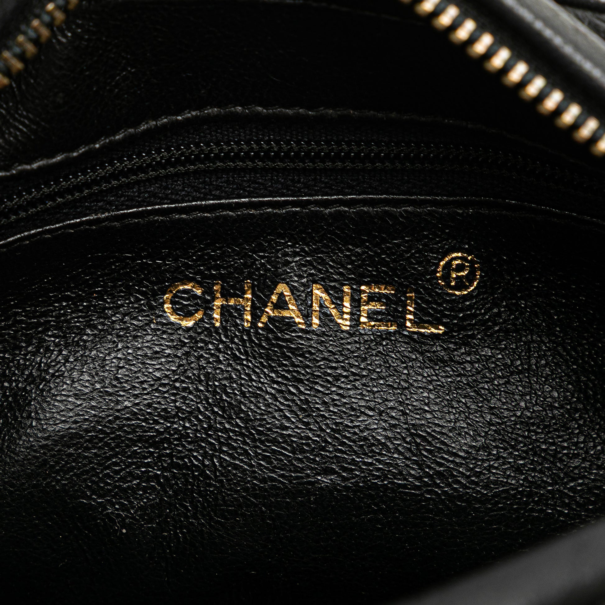 CC Quilted Lambskin Tassel Camera Bag Black -  Re-Luxury