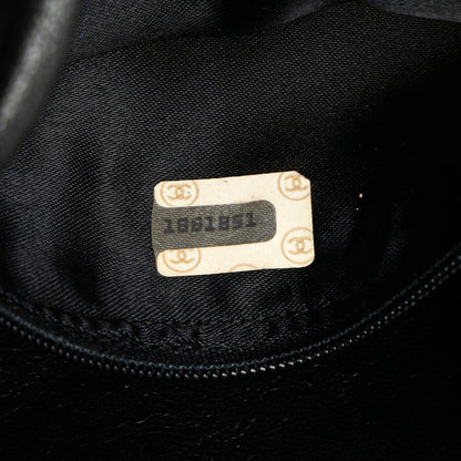 CC Quilted Lambskin Tassel Camera Bag Black -  Re-Luxury