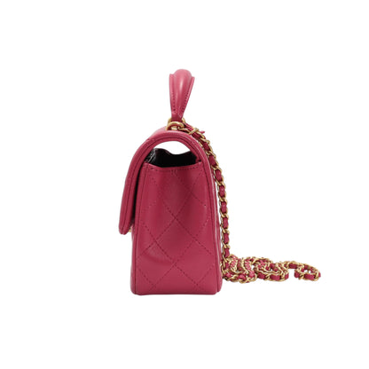Chanel Classic Mini Flap Bag with Top Handle