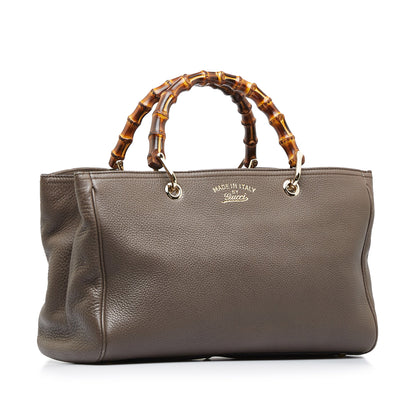 Medium Bamboo Shopper Brown -  Re-Luxury