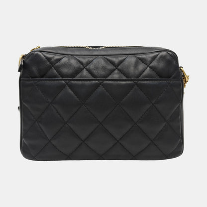 Chanel Small black quilted cowhide shoulder bag