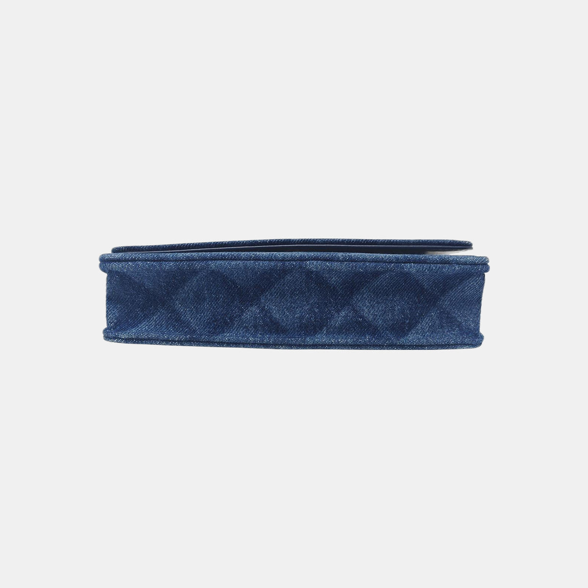 Chanel WOC Blue Denim Quilted Shoulder Bag
