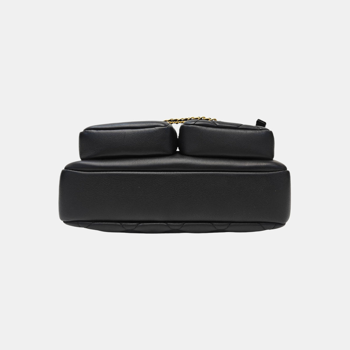 Chanel Small black quilted cowhide shoulder bag