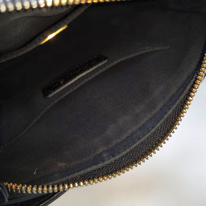 Chanel Small black quilted cowhide shoulder bag