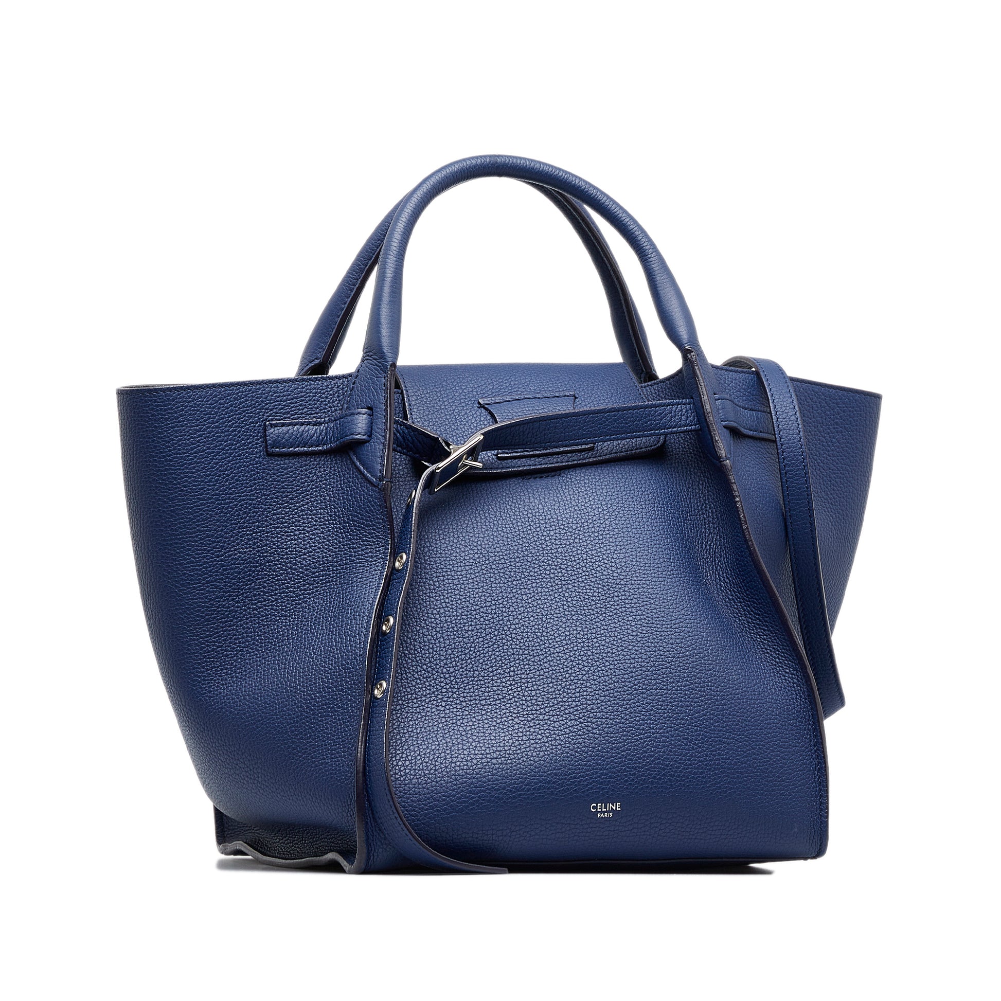 Small Big Satchel Blue -  Re-Luxury