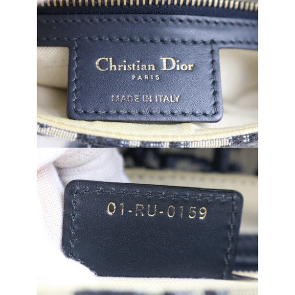 Dior Oblique Saddle Bag with Stap - Medium