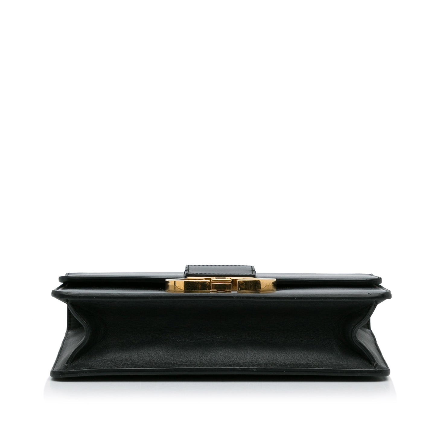 30 Montaigne Flap Bag Black -  Re-Luxury