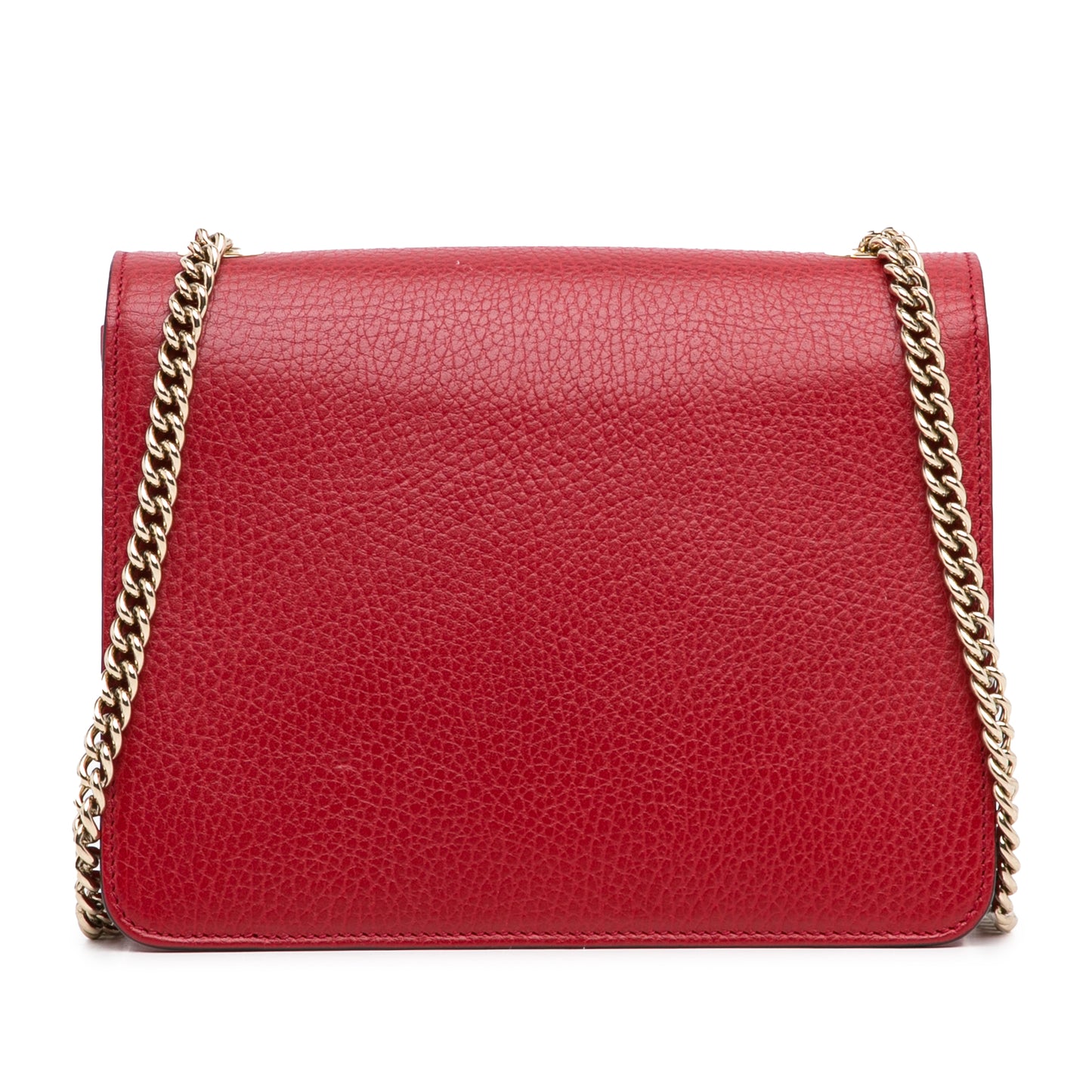 Small Dollar Interlocking G Crossbody Red -  Re-Luxury