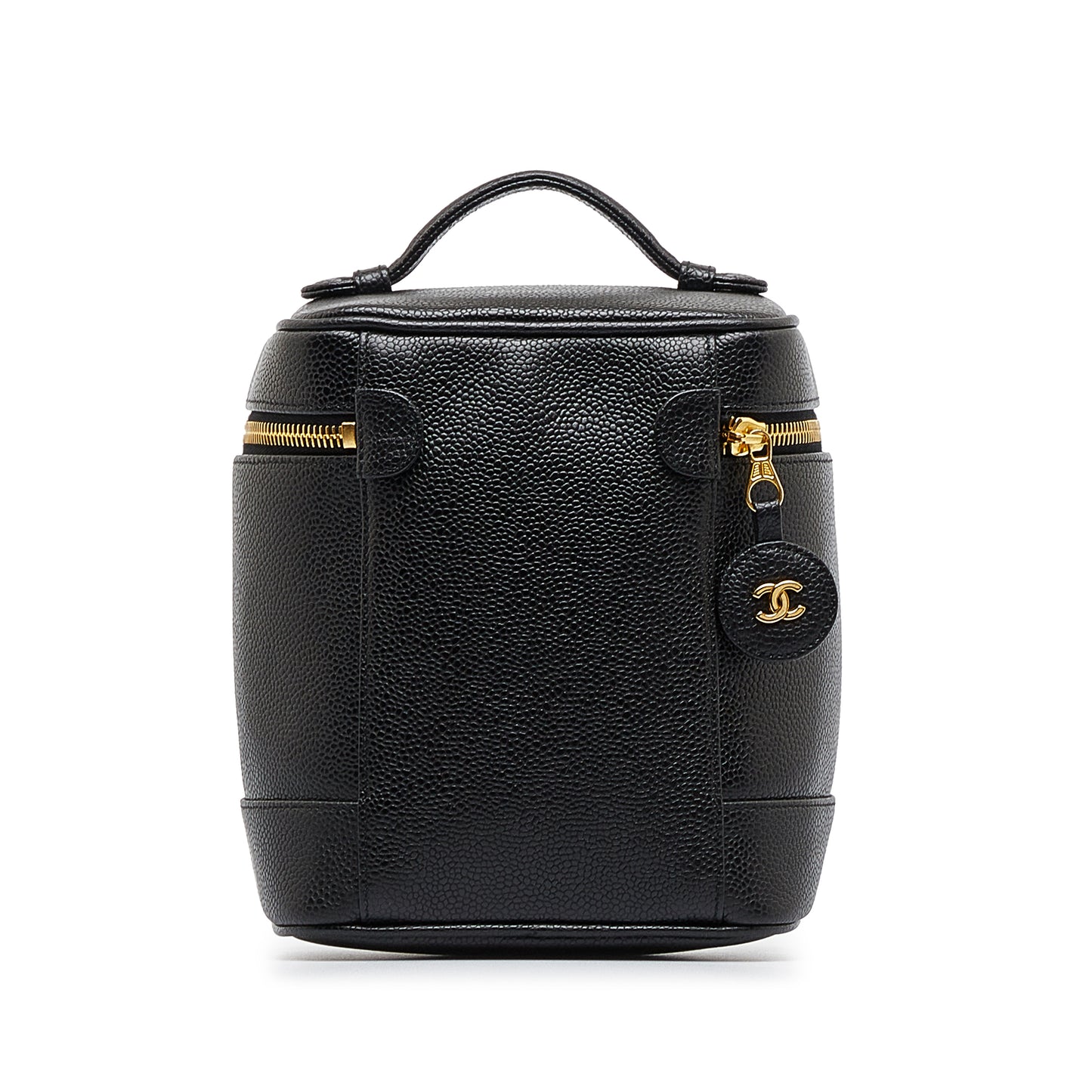 CC Caviar Vanity Bag Black -  Re-Luxury