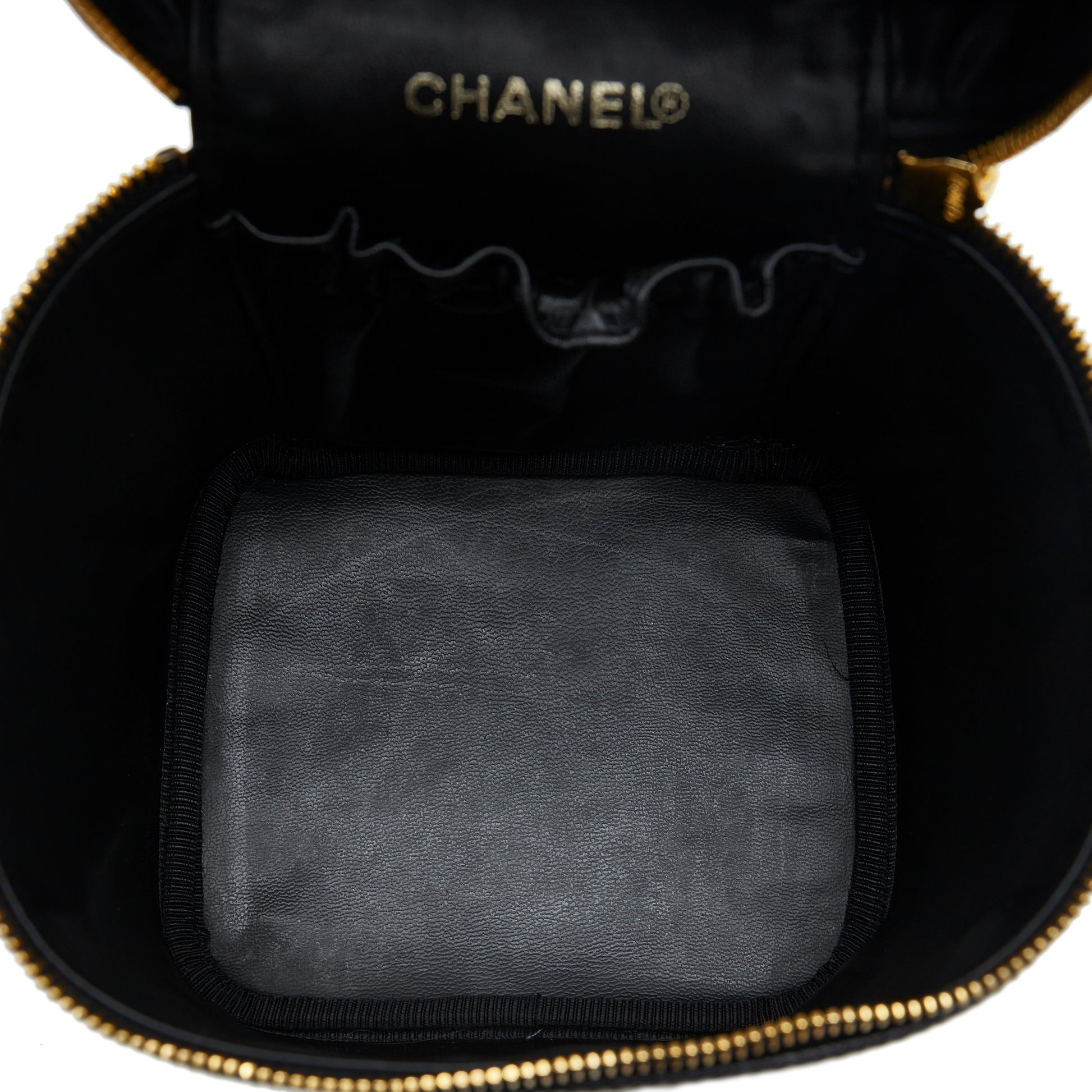 CC Caviar Vanity Bag Black -  Re-Luxury