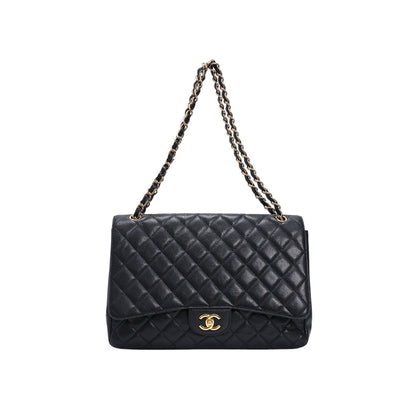 Chanel Classic Flap Bag Maxi Caviar Leather