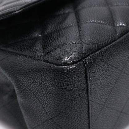Chanel Classic Flap Bag Maxi Caviar Leather