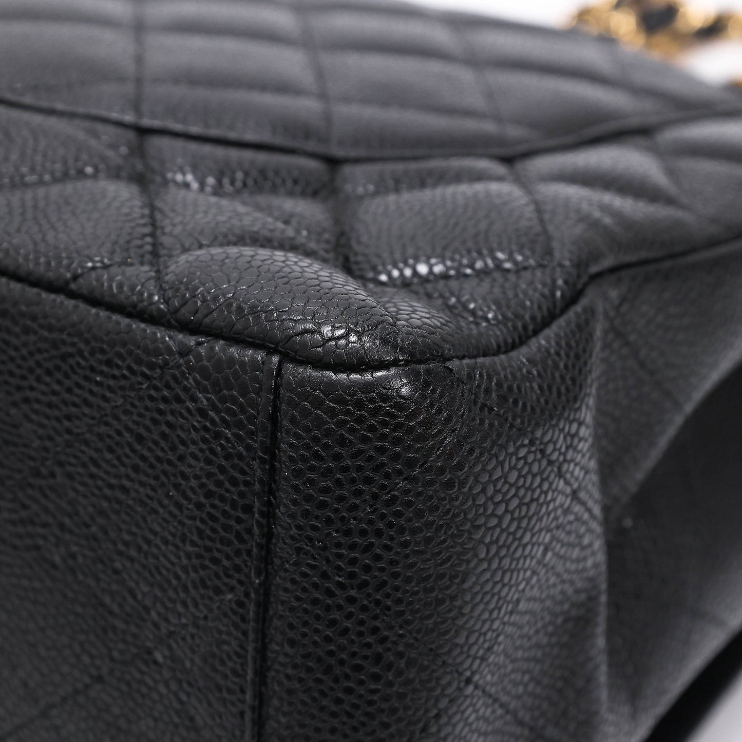 Chanel Classic Flap Bag Maxi Caviar Leather