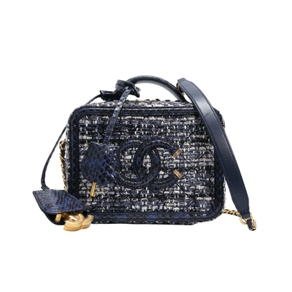 Chanel Vanity Case Tweed Bag