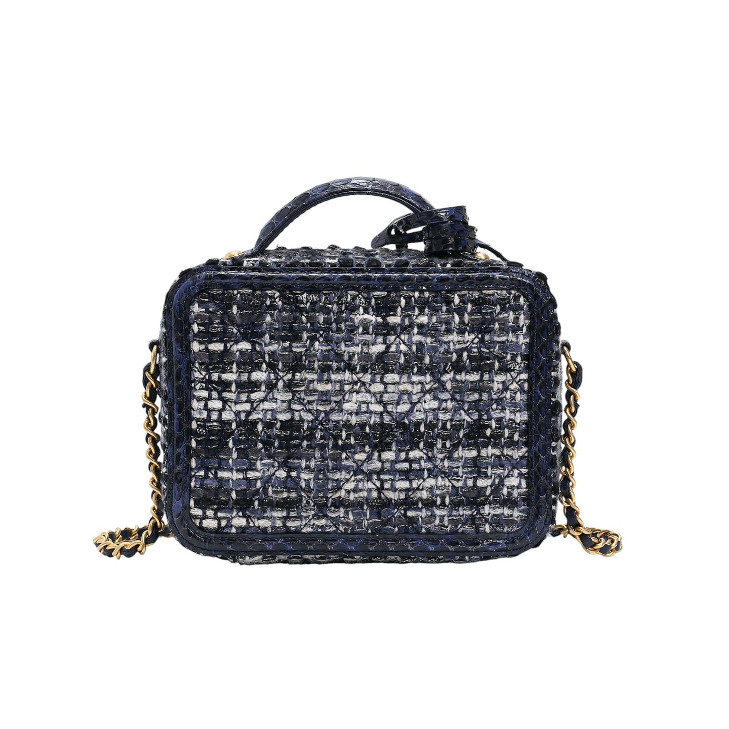 Chanel Vanity Case Tweed Bag