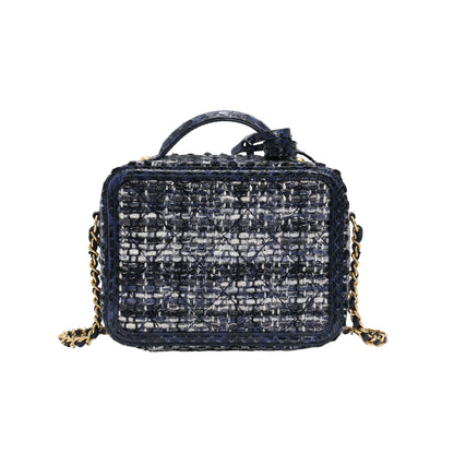 Chanel Vanity Case Tweed Bag