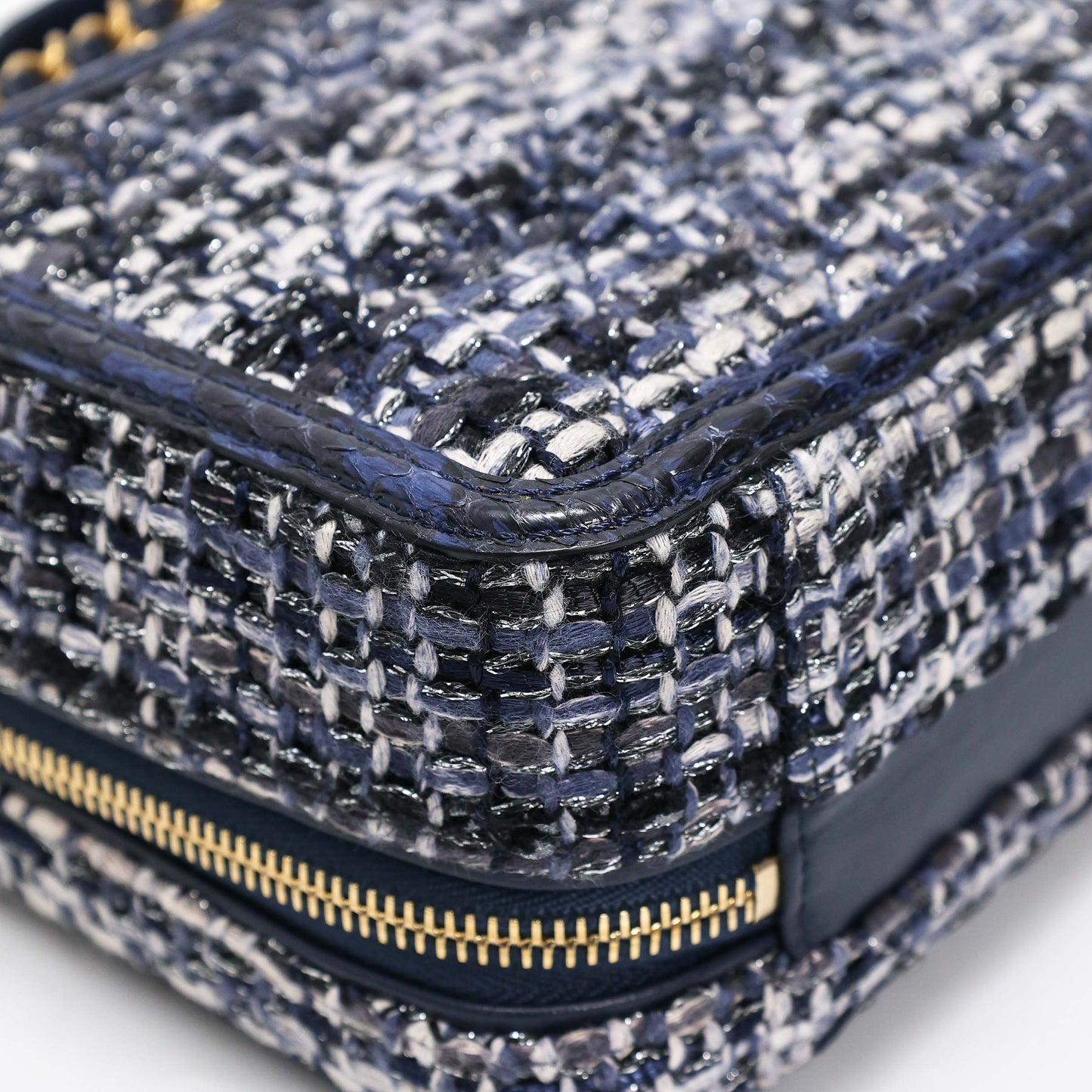 Chanel Vanity Case Tweed Bag