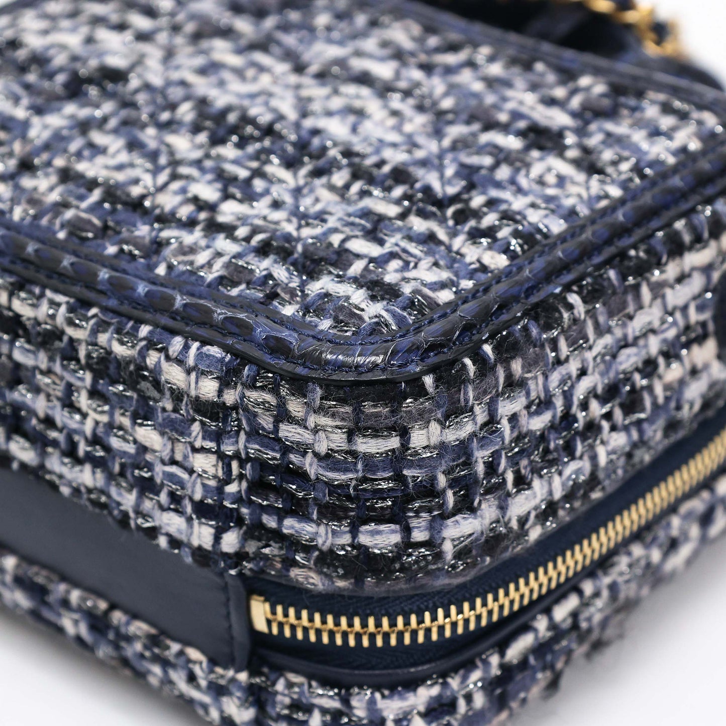 Chanel Vanity Case Tweed Bag