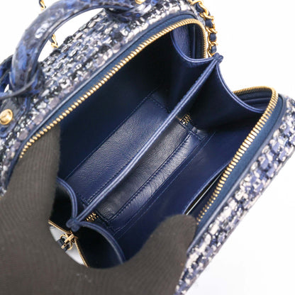 Chanel Vanity Case Tweed Bag