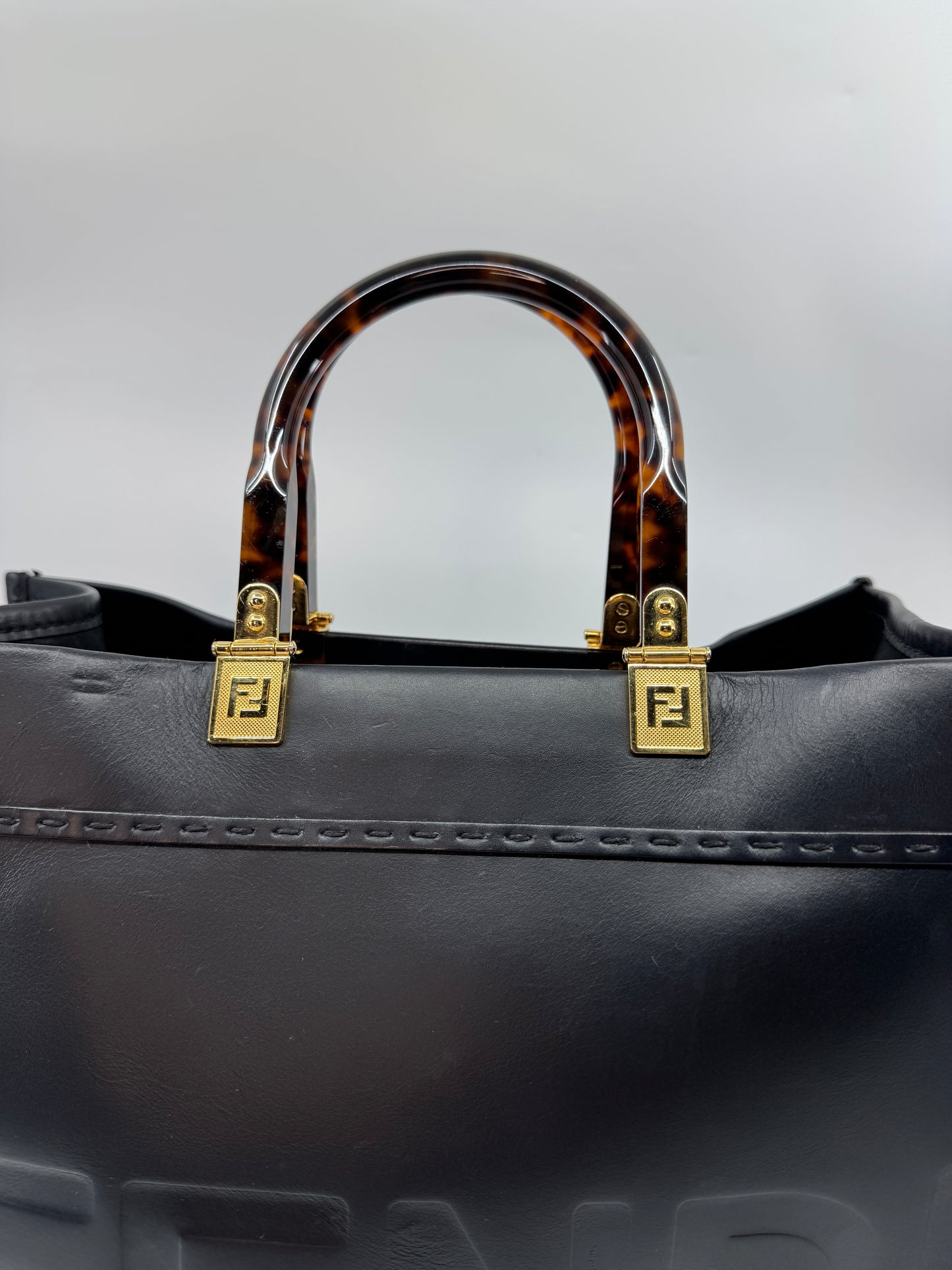 Fendi Sunshine Shopper Tote Medium