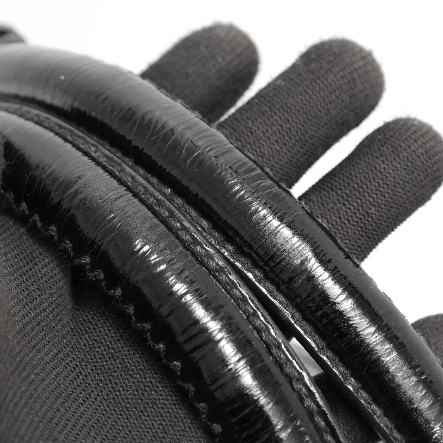 MIU MIU Pleated Patent Leather Tote Bag