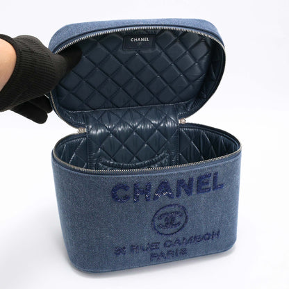 Chanel Deauville Vanity Pouch Bag