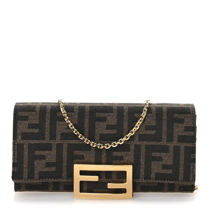 Fendi Zucca Mamma Wallet On Chain
