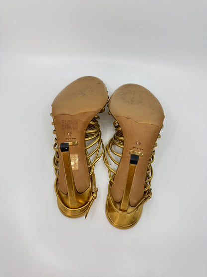 Gucci Strappy Gold