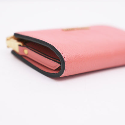 Miu Miu Madras Pink Wallet