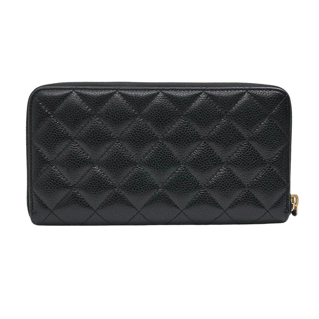 Chanel Classic Long Zipper Wallet - Caviar Leather
