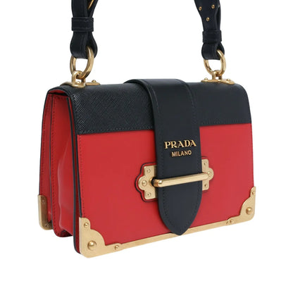 Prada Cahier Leather Bag
