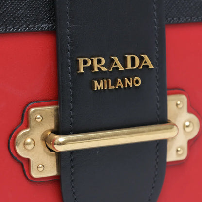 Prada Cahier Leather Bag
