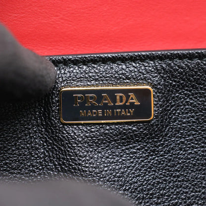Prada Cahier Leather Bag