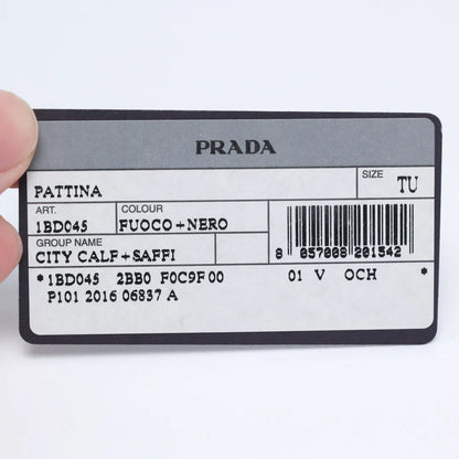 Prada Cahier Leather Bag