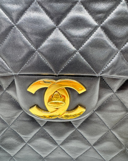 Chanel Maxi XL Lambskin Classic Single Flap Bag