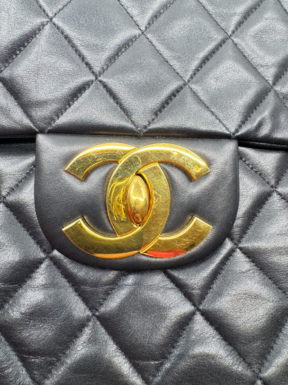 Chanel Maxi XL Lambskin Classic Single Flap Bag