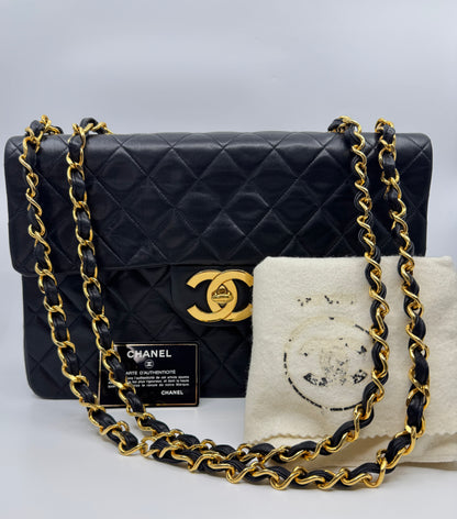 Chanel Maxi XL Lambskin Classic Single Flap Bag