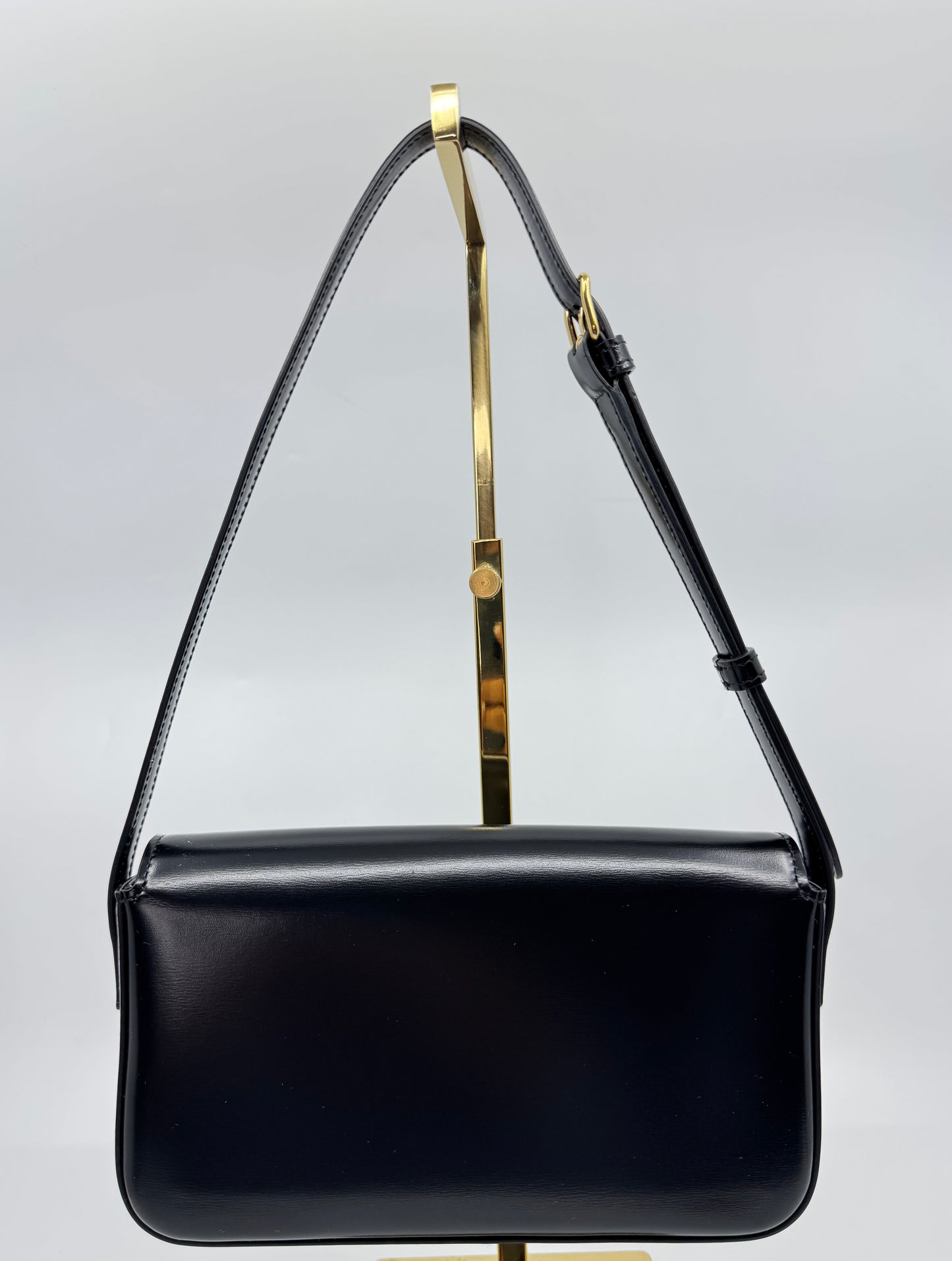 Celine Triomphe Calfskin Claude Shoulder Bag