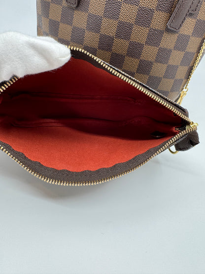 Louis Vuitton Marais Bucket Bag Damier Ebene Coated Canvas