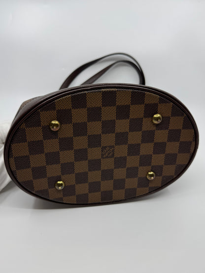 Louis Vuitton Marais Bucket Bag Damier Ebene Coated Canvas