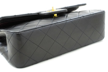 Chanel Vintage Classic Double Flap Bag Quilted Lambskin Small