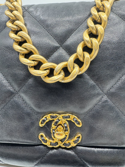 Chanel Maxi Lambskin 19 Flap