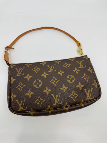 Louis Vuitton Monogram Pochette Accessoires Brown