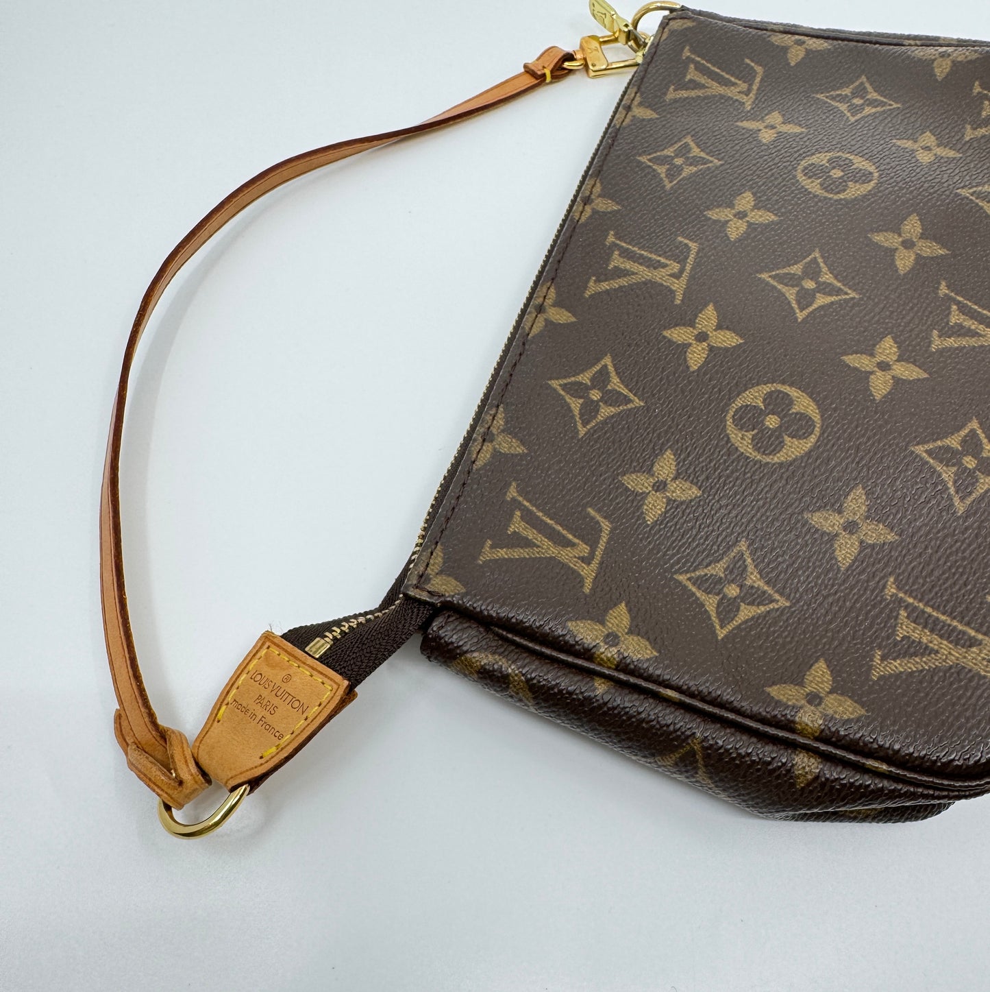 Louis Vuitton Monogram Pochette Accessoires Brown